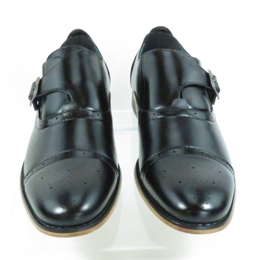 Executive Black Buckle Italian Style Shoes